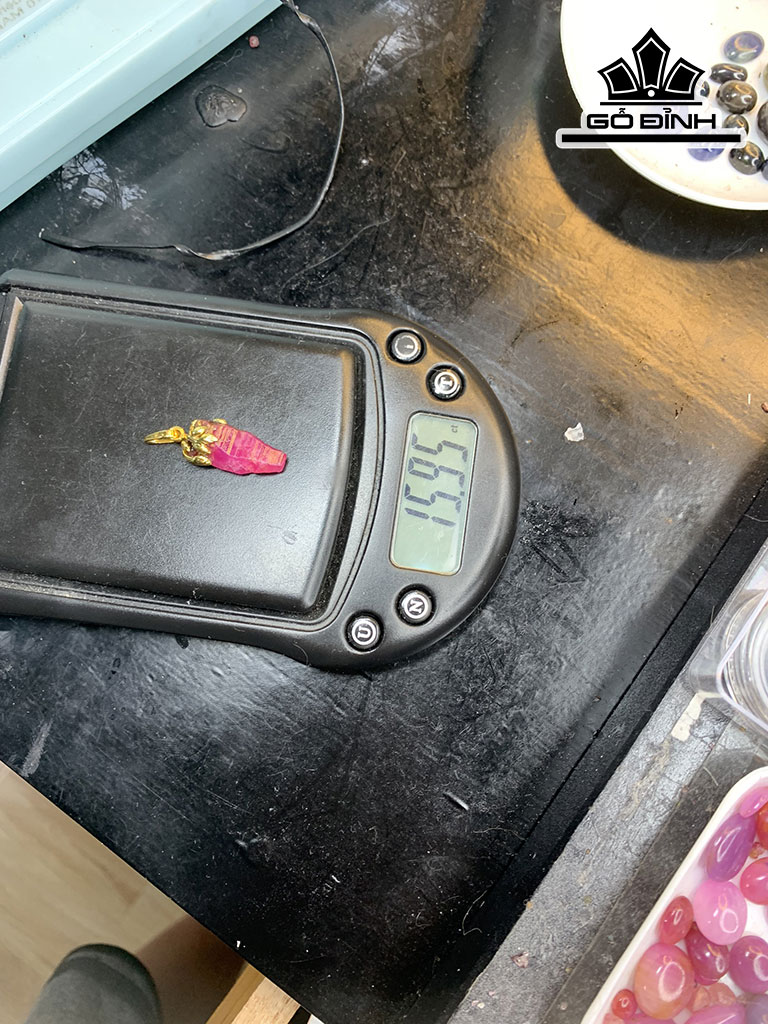 Tinh Thể Đá Ruby 5,6cts