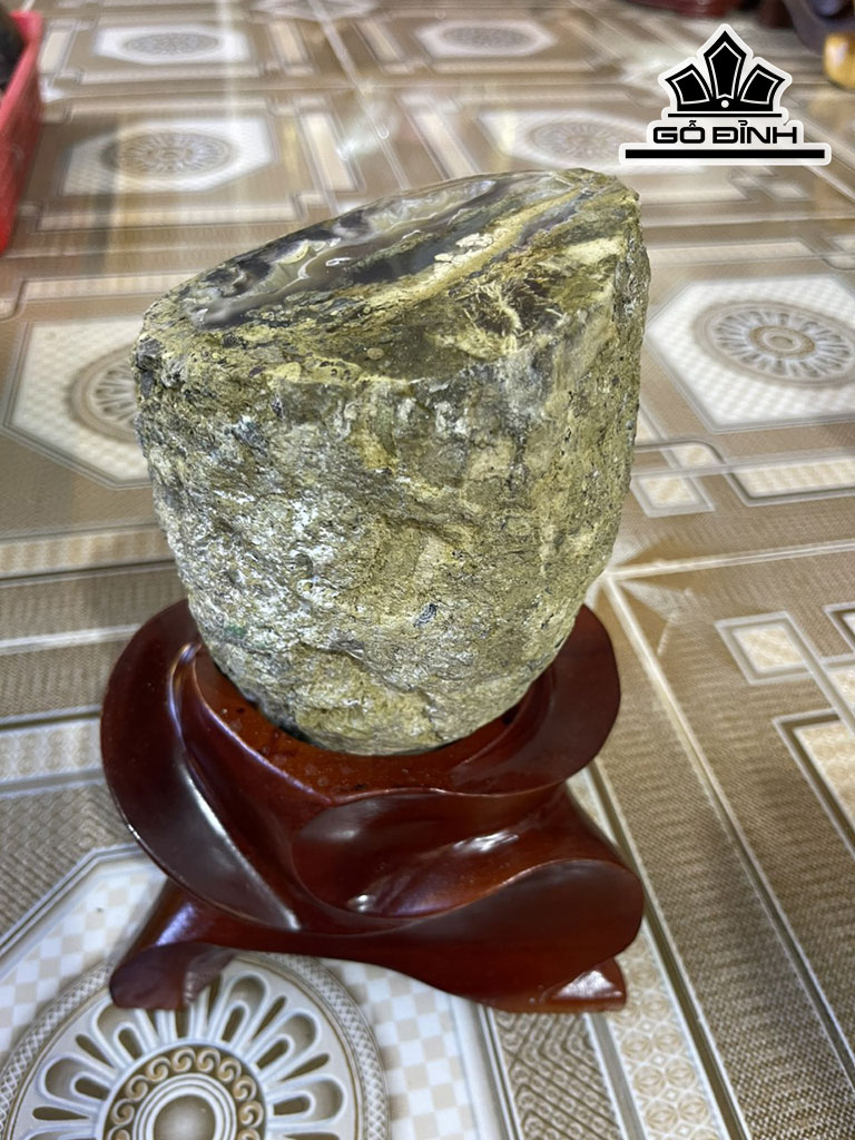 Tác Phẩm Gỗ Hóa Thạch Cao 22 (cm) 2,7kg