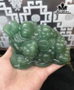 Thiềm Thừ Cóc Tài Bảo Ngọc Đông Linh Aventurine Cao 12 Ngang 9,5 Sâu 8 (cm) 0,85kg