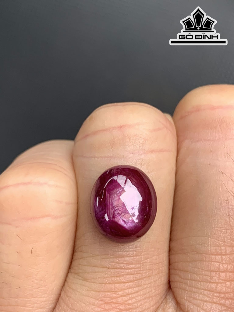 Viên Đá Ruby Đỏ Huyết 9,5cts