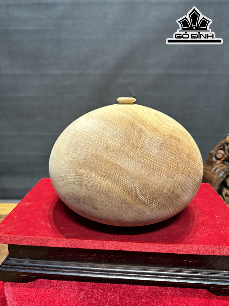 Chum Phú Quý Gỗ Ngọc Am Cao 21 Đường Kính 29 (cm)