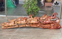 Tượng Mã Đáo Thành Công Gỗ Cẩm Ngang 84 Cao 26 Sâu 19 (cm)