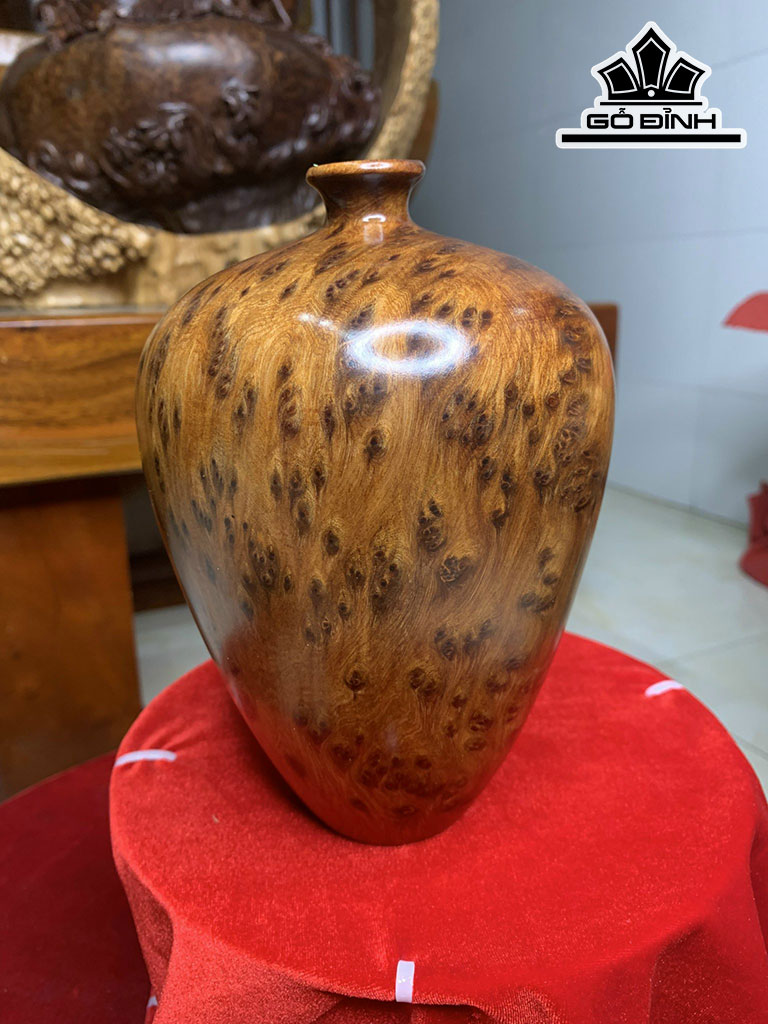 Chum Phú Quý Gỗ Nu Ngọc Am Cao 18,5 Đường Kính 13 (cm)