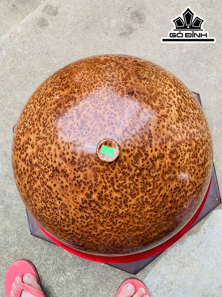 Chum Phú Quý Gỗ Nu Ngọc Am Cao 25 Đường Kính 40 (cm)