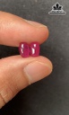 Cặp Đá Ruby Hồng 2,4cts