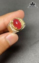 Nhẫn Nam Đá Ruby 4,1cts