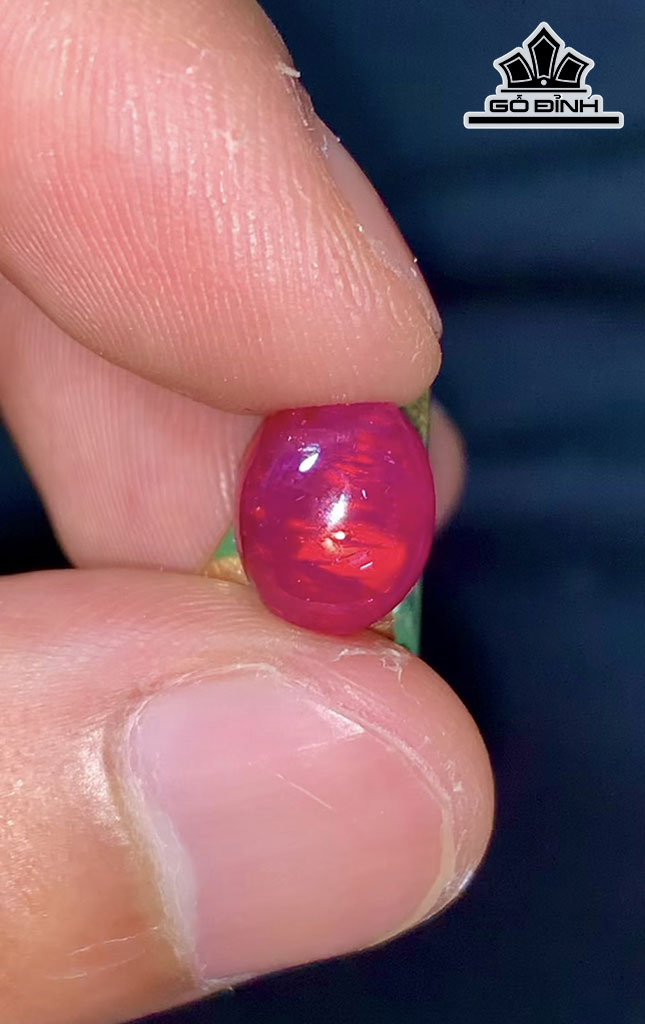 Viên Đá Lửa Lục Yên 3,53cts