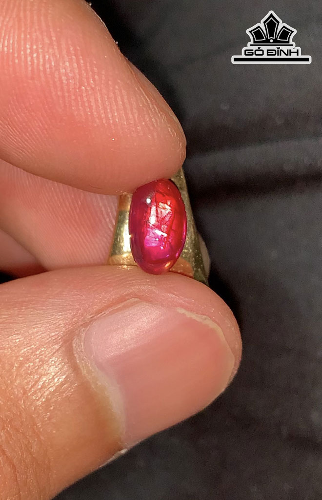 Viên Đá Ruby 1,58cts
