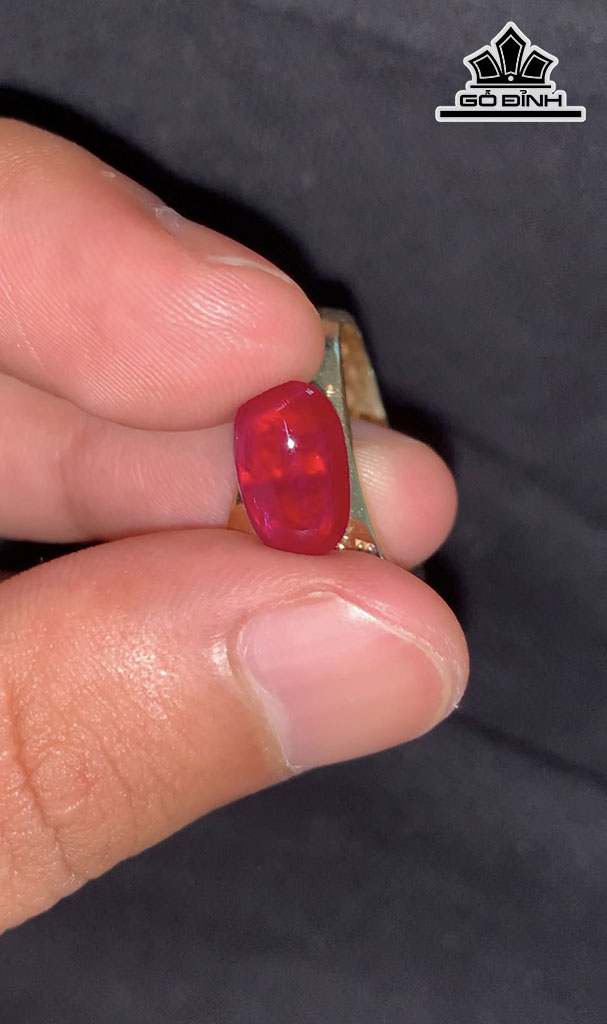 Viên Đá Ruby 3,4cts