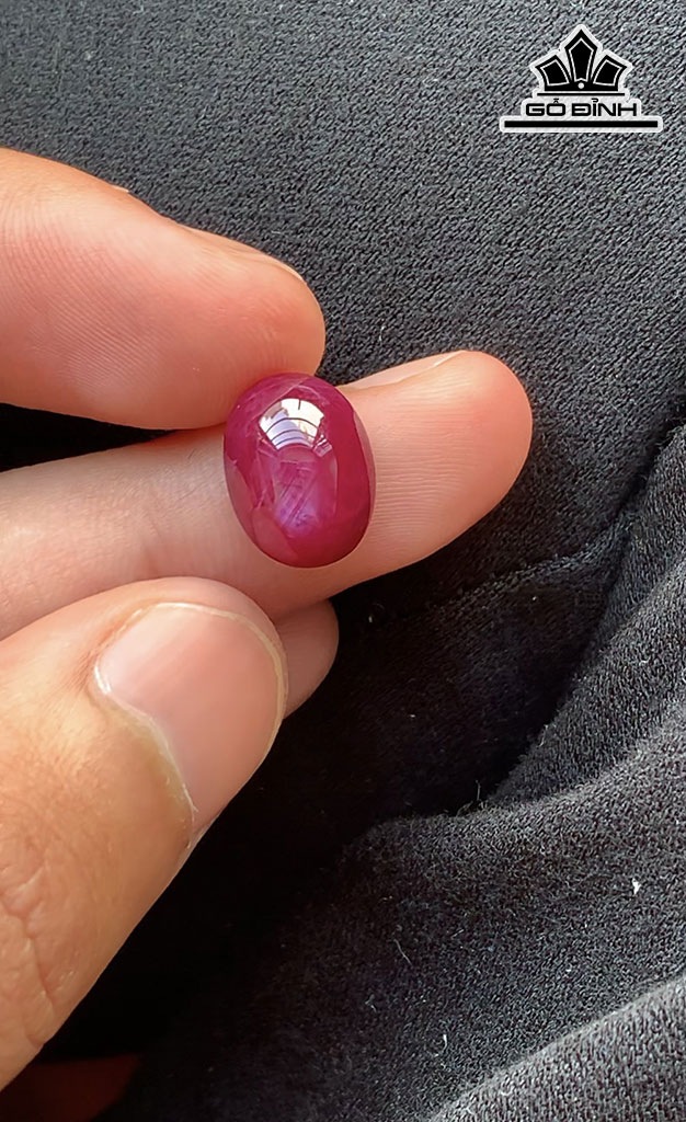 Viên Đá Ruby Đỏ 8,1cts