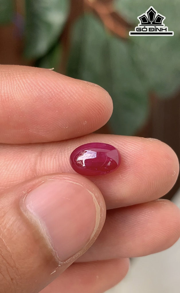 Viên Đá Ruby Lục Yên 3,2cts