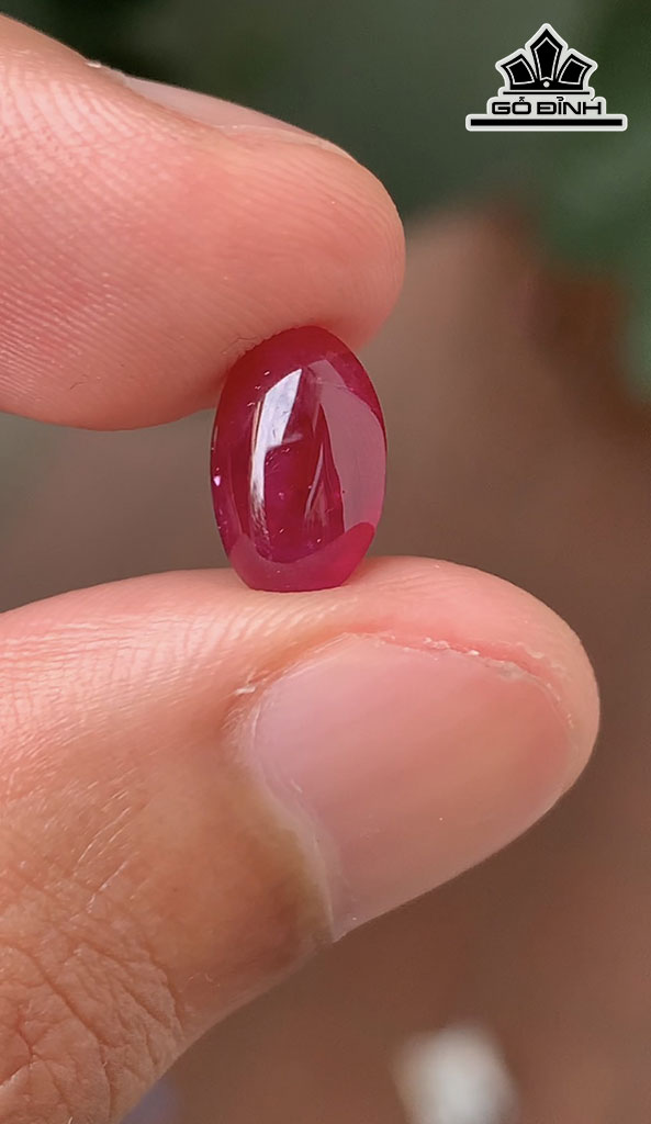 Viên Đá Ruby Lục Yên 3,5cts