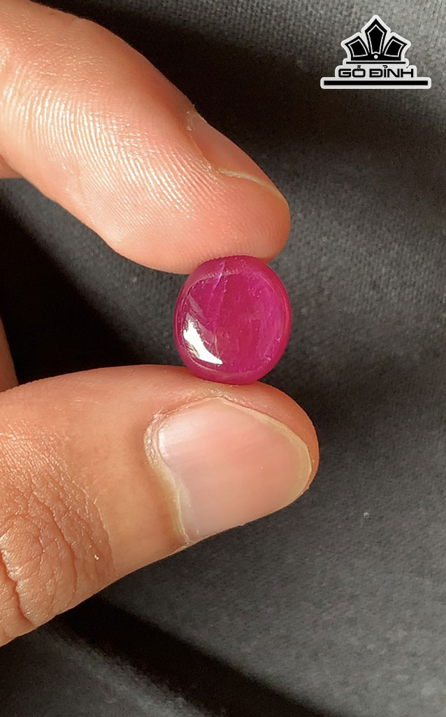 Viên Đá Ruby Lục Yên 5,15cts
