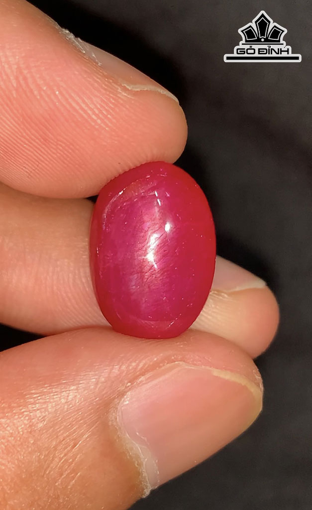 Viên Đá Ruby Sao Yên Bái 10,7cts