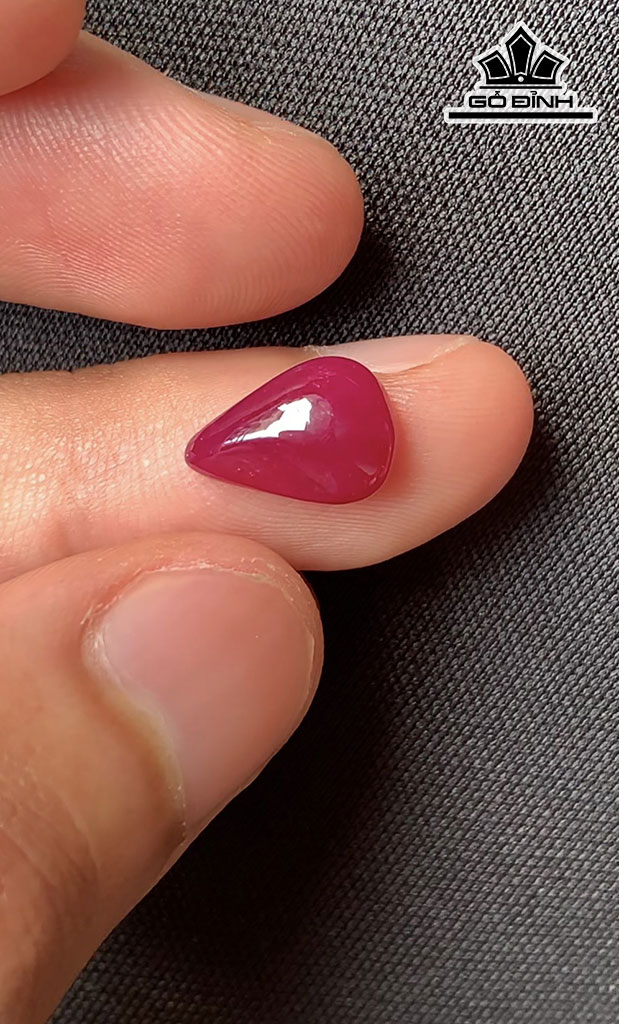 Viên Đá Ruby Yên Bái 4,18cts