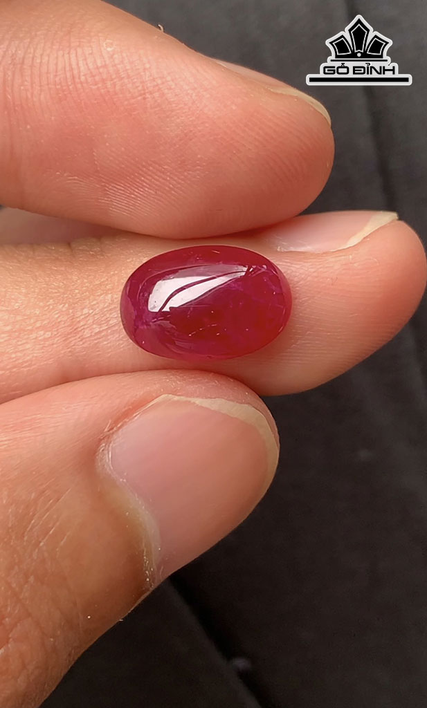 Viên Đá Ruby Yên Bái 5,3cts