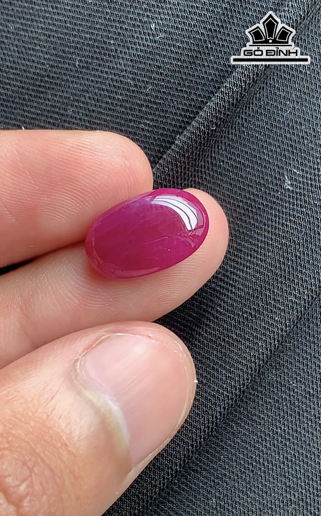 Viên Đá Ruby Yên Bái 8,7cts