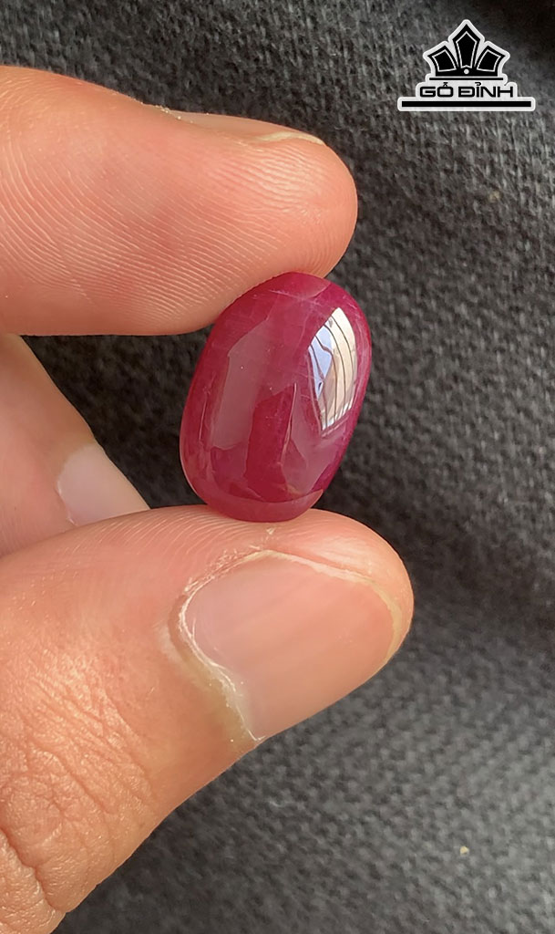 Viên Đá Ruby Yên Bái 9,5cts
