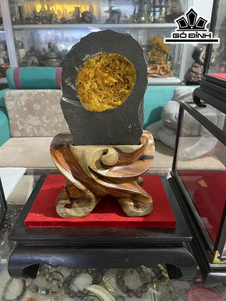 Bông Hoa Ưu Đàm Đá Trầm Tích Cao 30 (cm) 4,5kg