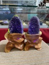 Cặp Tinh Thể Đá Thạch Anh Tím Cao 19 (cm) 2,25kg