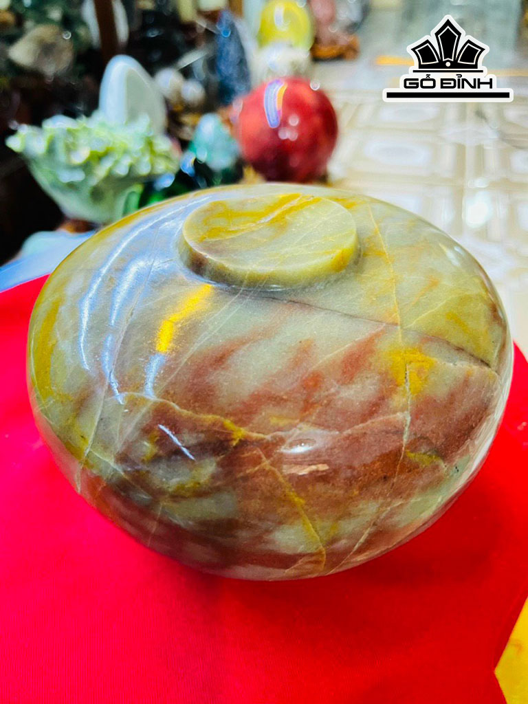 Chum Phú Quý Đá Thạch Anh Đỏ Cao 15 (cm) 3,4kg