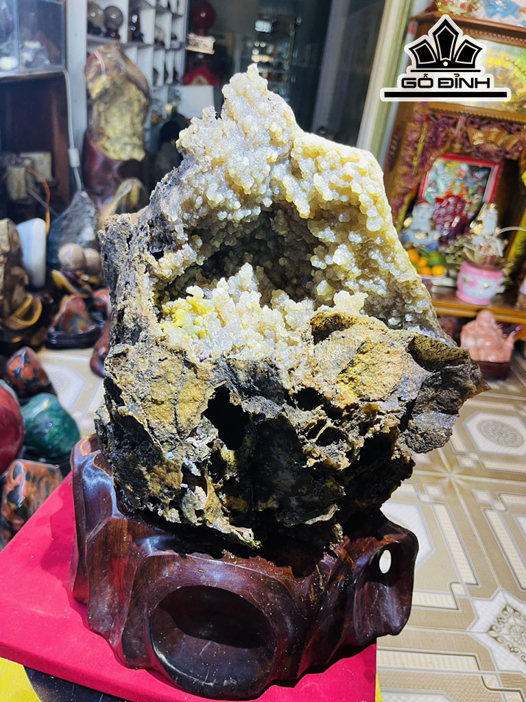 Tác Phẩm Đá Can Thạch Cao 39 (cm) 6kg