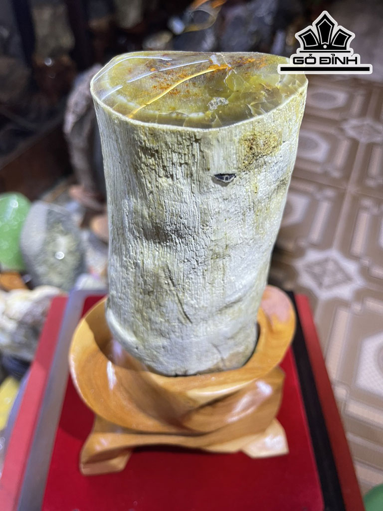 Tác Phẩm Gỗ Hóa Thạch Cao 24 (cm) 1,8kg