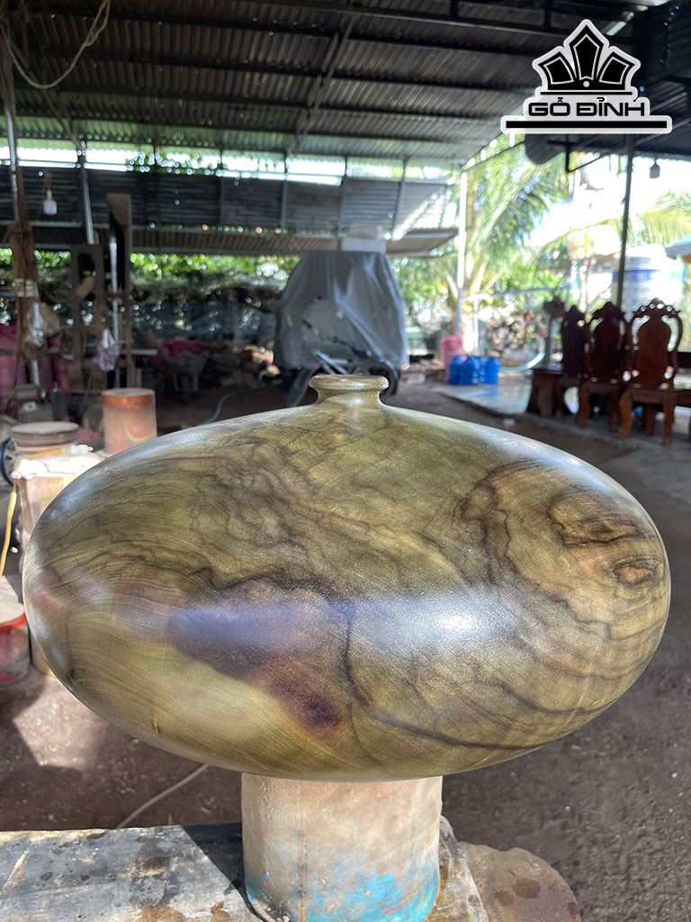 Chum Phú Quý Gỗ Dổi Cao 25 Đường Kính 50 (cm)