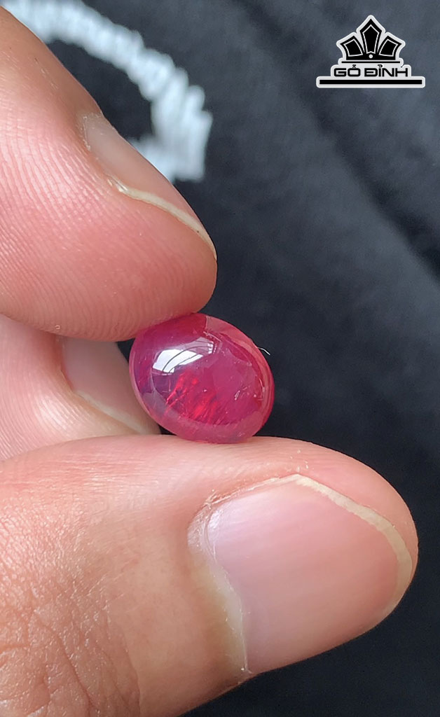 Viên Đá Lửa Lục Yên 3,5cts