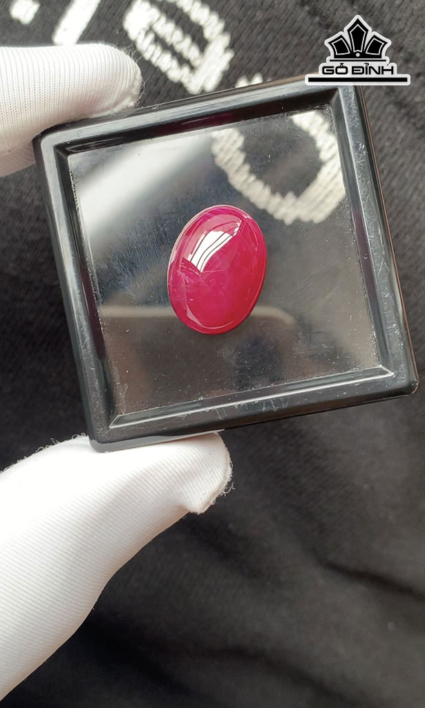 Viên Đá Ruby Yên Bái 10,8cts