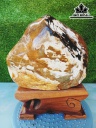 Tác Phẩm Gỗ Hóa Ngọc Cao 27 Ngang 22 (cm) 5,5kg