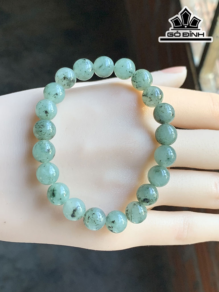 Vòng Tay Đá Cẩm Thạch Đường Kính Hạt 8,6 (mm) 23g