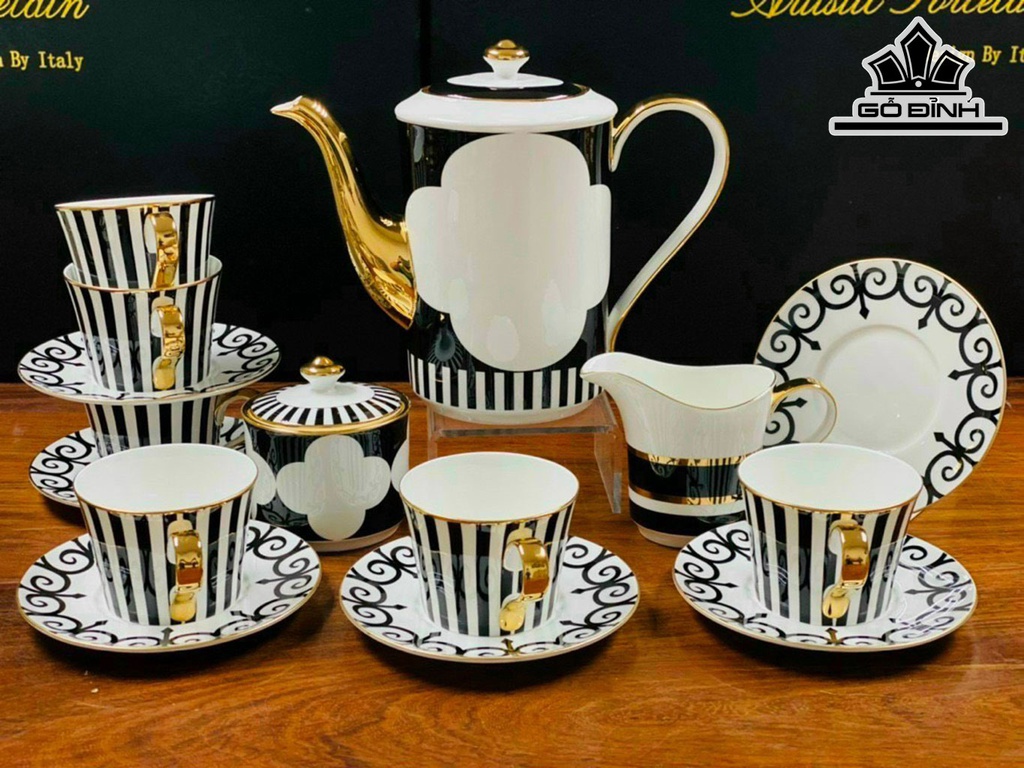 Bộ Trà 8 Món Gốm Tàu