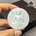 Mặt Dây Chuyền Phật Adida Đá Cẩm Thạch Cao 50 (mm)