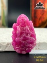 Mặt Dây Chuyền Quan Âm Đá Ruby Cao 41 Ngang 26 (mm) 98,5cts