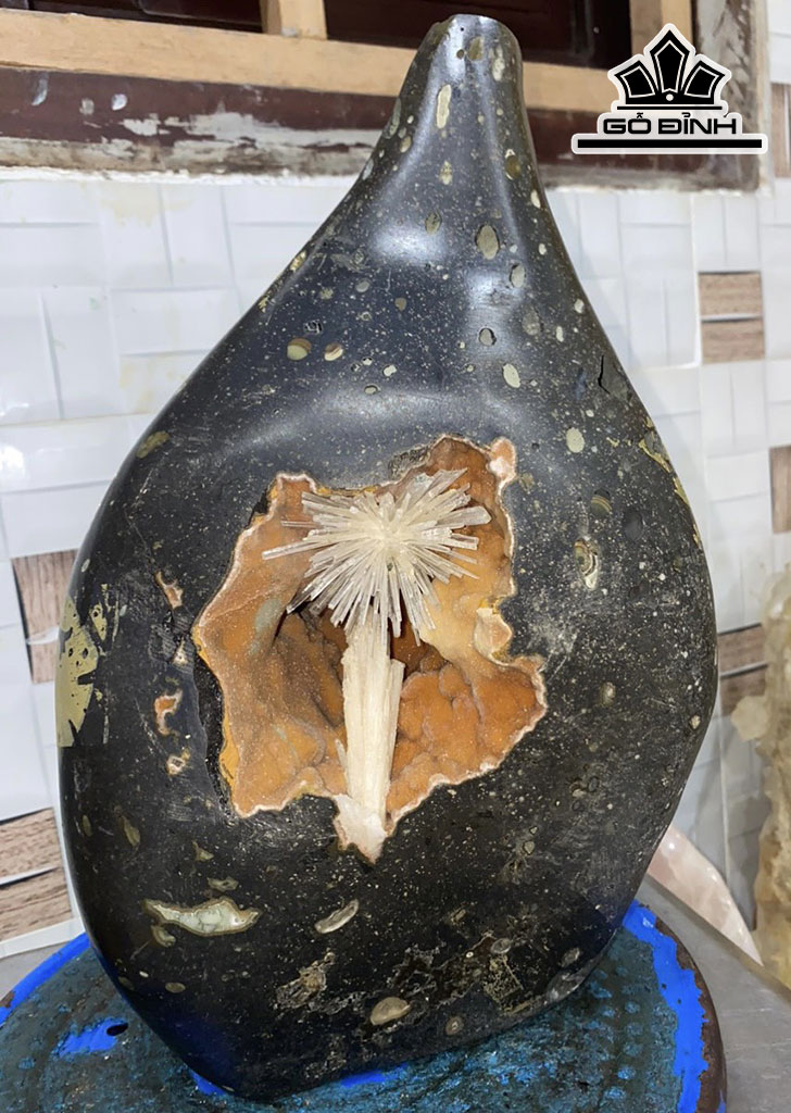 Bông Hoa Ưu Đàm Đá Trầm Tích Cao 38 (cm) 12kg