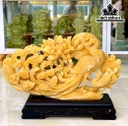 Hoa Mẩu Đơn Đá Ngọc Hoàng Long Cao 51 Ngang 73 (cm)