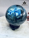 Bi Cầu Đá Xà Cừ (Labradorite) Đường Kính Hạt 13 (cm) 2,9kg