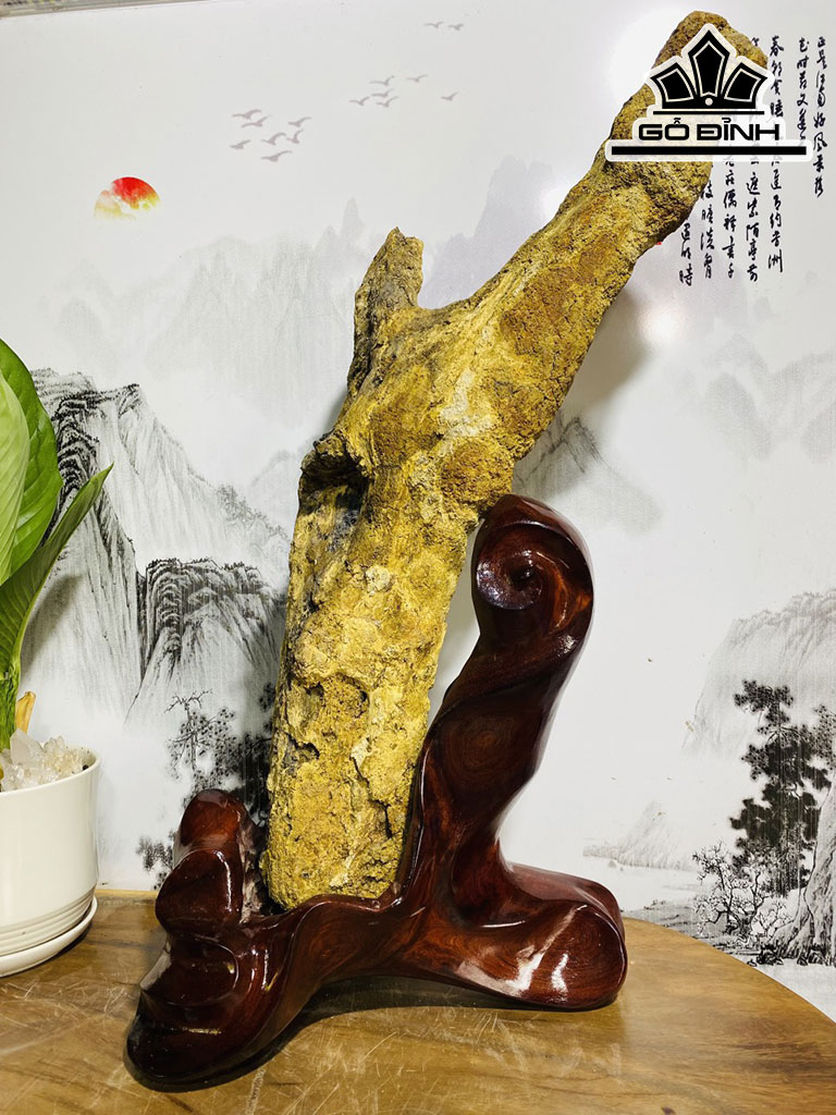Tác Phẩm Gỗ Hóa Thạch Cao 85 Ngang 60 (cm) 24,1kg