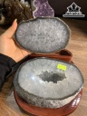 Bát Tụ Bảo Đá Mã Não Cao 13 Ngang 19 Sâu 18 (cm) 2,5kg
