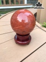 Bi Cầu Đá Jasper Đường Kính Hạt 12 (cm) 2,39kg