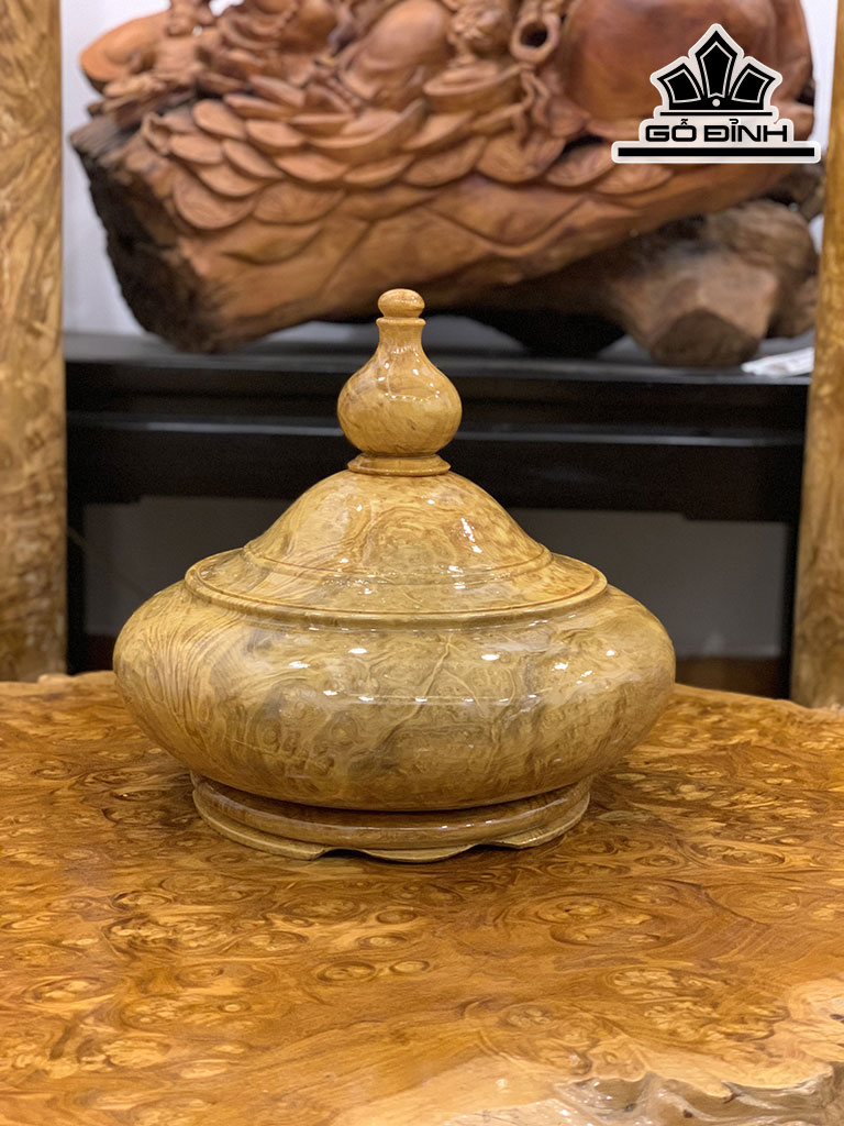 Chum Phú Quý Gỗ Nu Kháo Đường Kính 34 Cao 33 (cm)