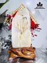 Tác Phẩm Gỗ Hóa Ngọc Cao 32,5 Ngang 18 (cm) 4,4kg