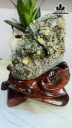 Vàng Găm Tinh Thể Đá Pyrite Cao 23 Ngang 15 (cm) 2,3kg
