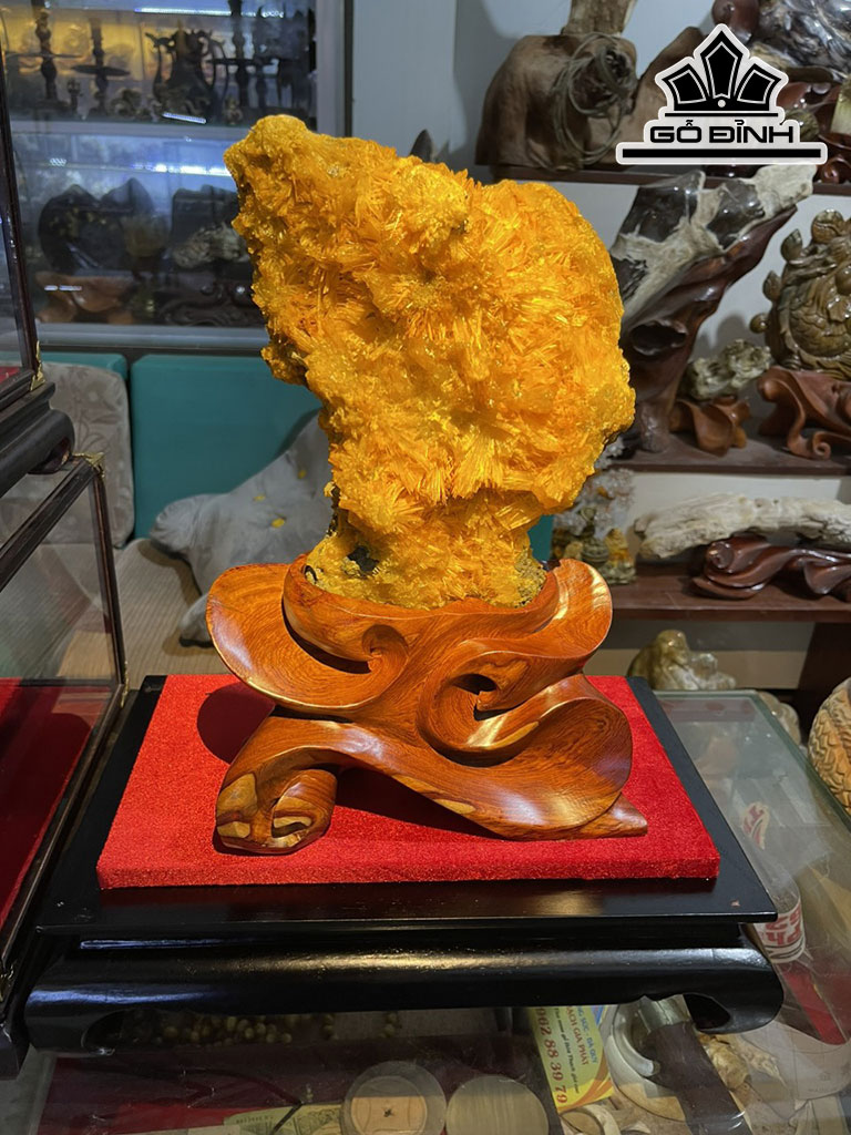 Bông Hoa Ưu Đàm Đá Trầm Tích Cao 38 (cm) 5kg
