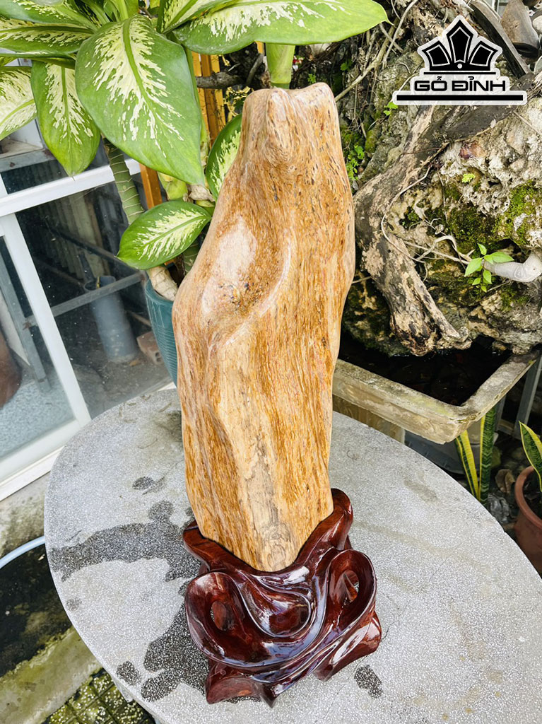 Tác Phẩm Gỗ Hóa Thạch Cao 73 (cm) 23kg