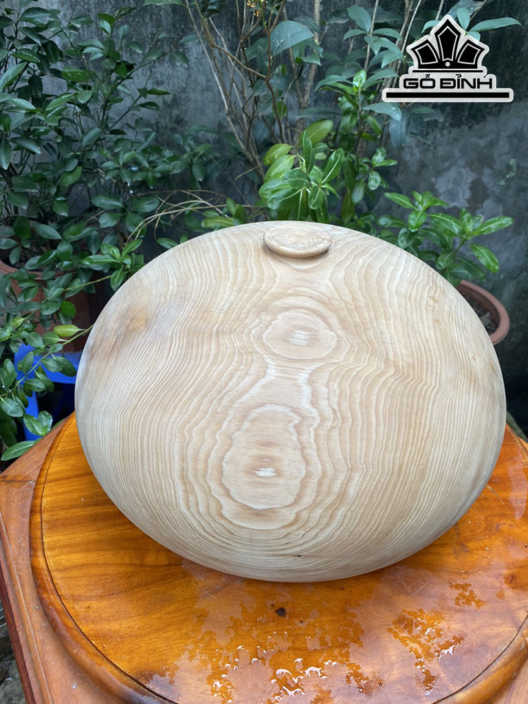 Chum Phú Quý Gỗ Ngọc Am Cao 24 Đường Kính 38 (cm)