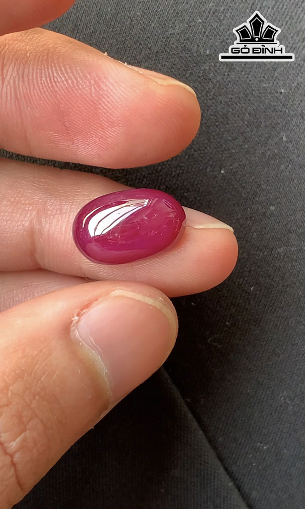 Viên Đá Ruby Yên Bái 12cts