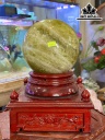 Bi Cầu Đá Thạch Anh Vàng Đường Kính Hạt 17 (cm) 7,11kg