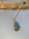 Mặt Dây Chuyền Đá Aquamarine